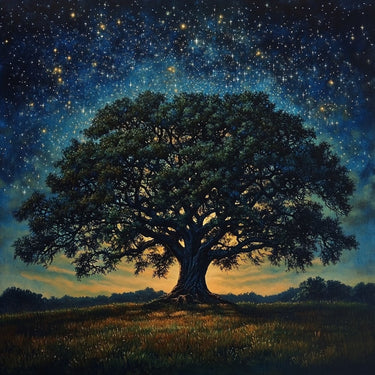 Star Night Sky Canvas